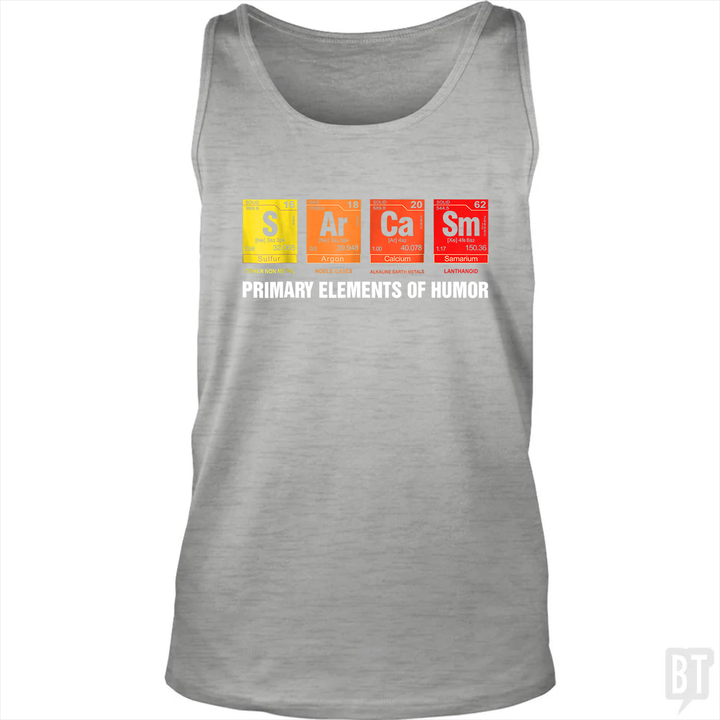 Funny Chemistry Science Tank Top