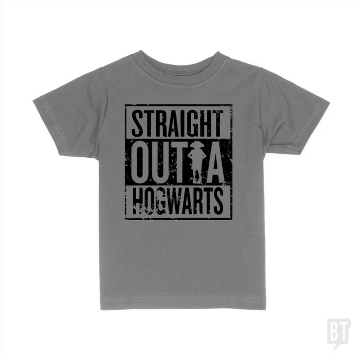 Straight Outta Hogwarts Kids Shirt