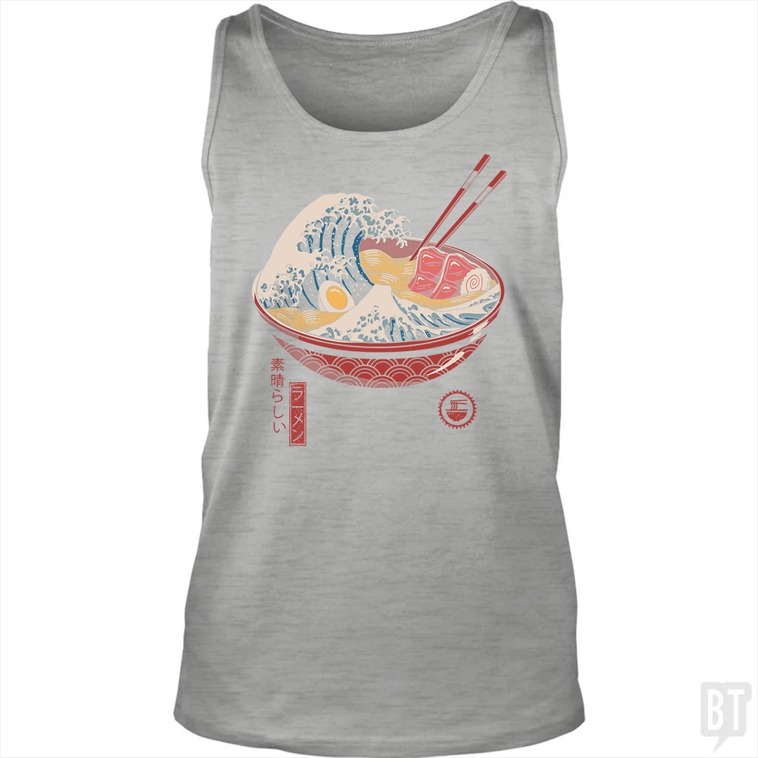 Great Ramen Wave Tank Top