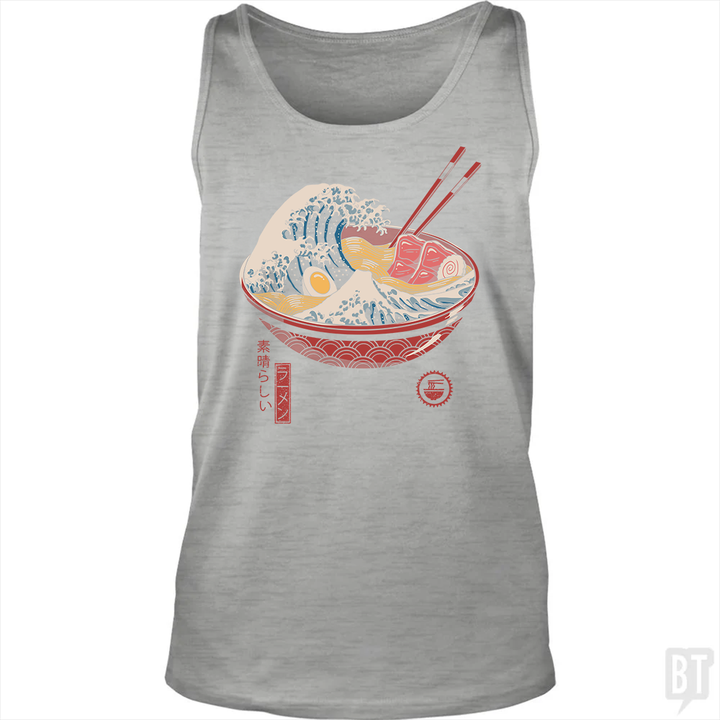 Great Ramen Wave Tank Top