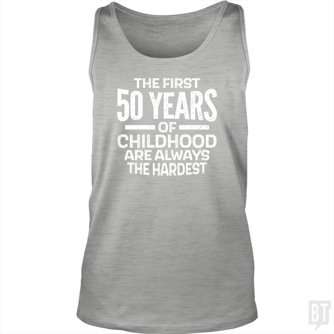 First 50 Years Tank Top