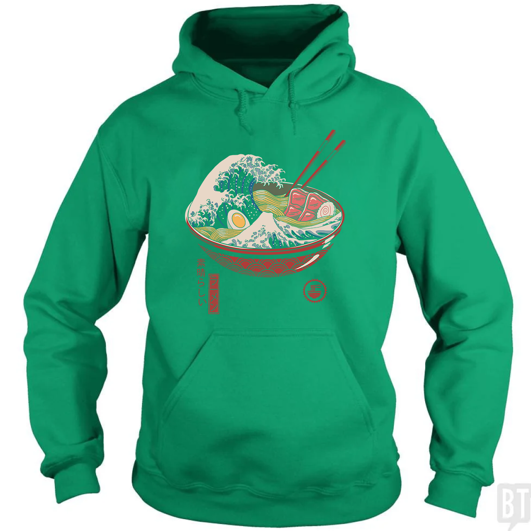 Great Ramen Wave Hoodie