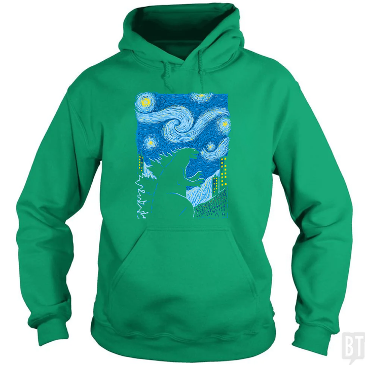Gogh-Zilla Hoodie