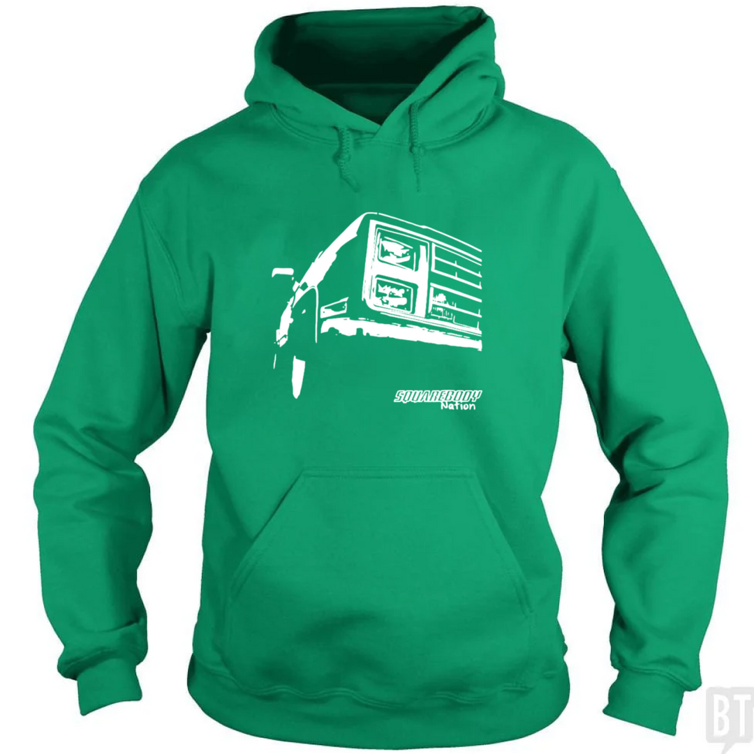 Square Body Nation Tees - Squarebody Hoodie