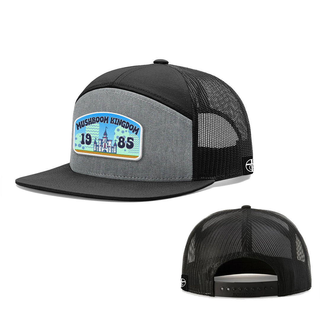 Mushroom Kingdom 1985 7 Panel Hats