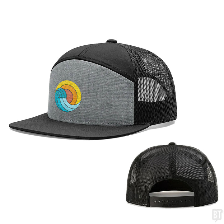 Retro Beach Wave Hats