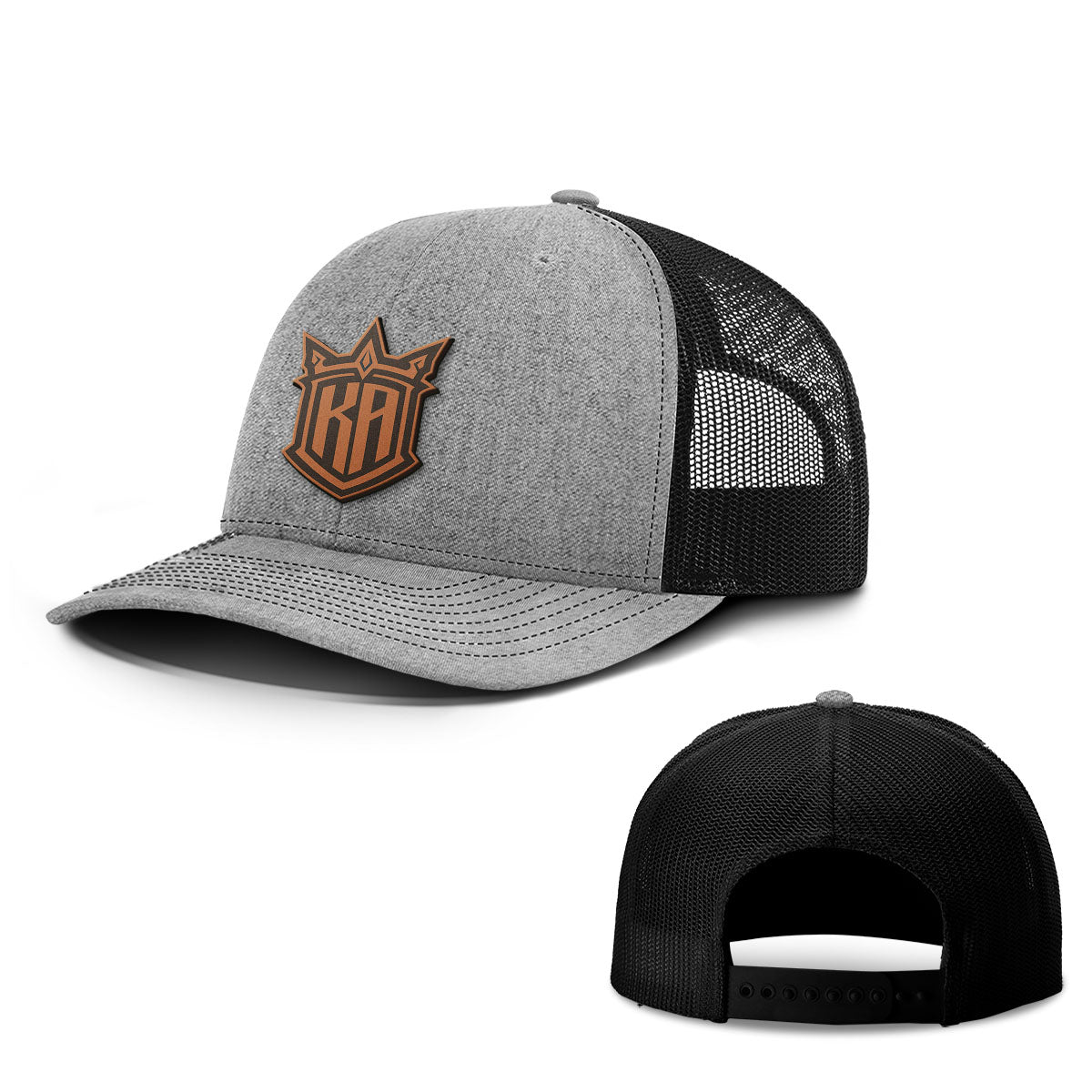 King Achilles (KA) Leather Patch Hats