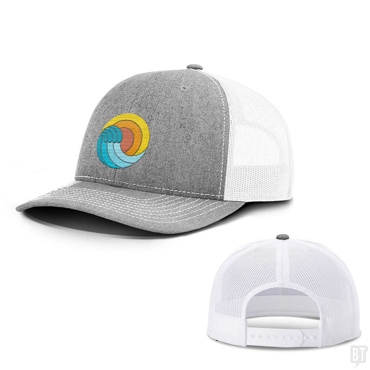 Retro Beach Wave Hats