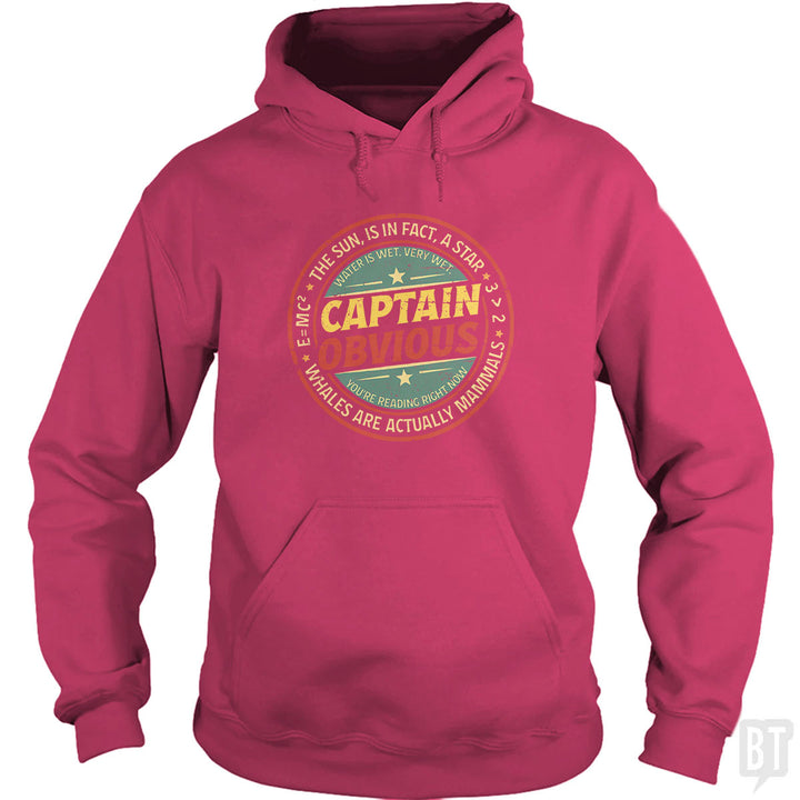 Captain Obvious Hoodie
