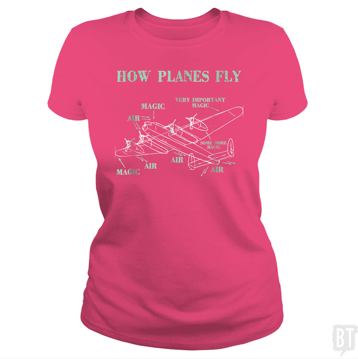 How Planes Fly Funny Aerospace Engineer Pilot