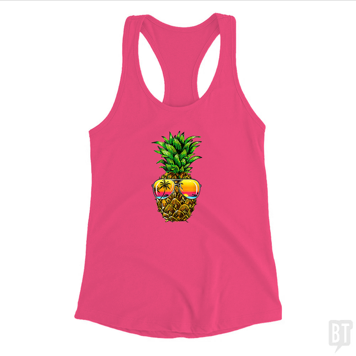 Sunglasses Pineapple Tank Top