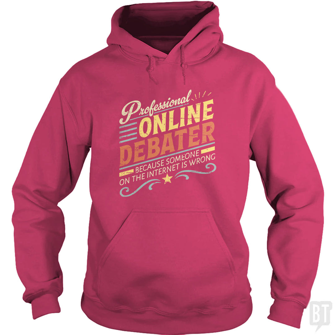 Professional Online Debater Hoodie