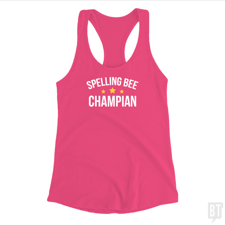 Spelling Bee Champion Tank Top