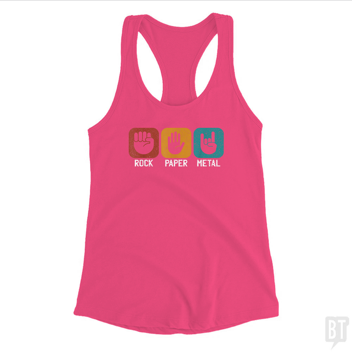 Rock Paper Metal Tank Top