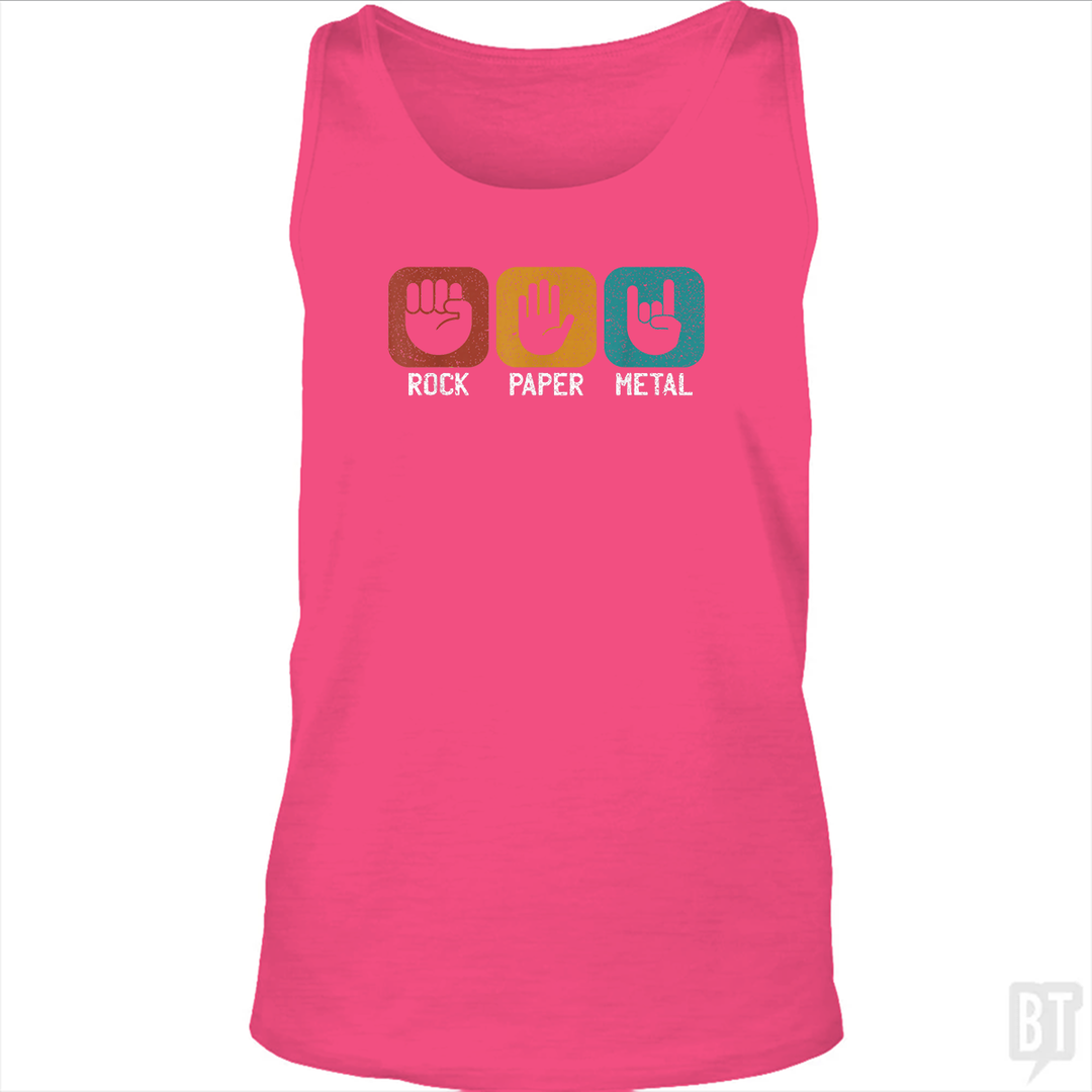 Rock Paper Metal Tank Top