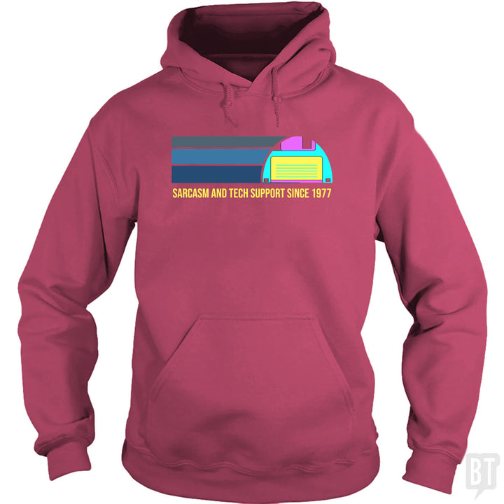 Sarcasm and Tech Support Hoodie