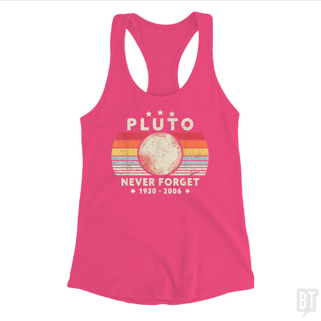 Never Forget Pluto Tank Top