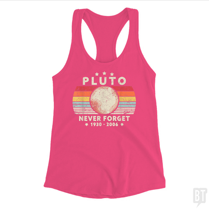 Never Forget Pluto Tank Top