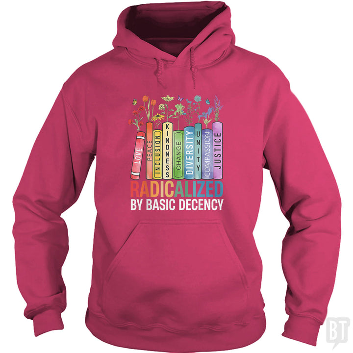 Book Flower Hoodie