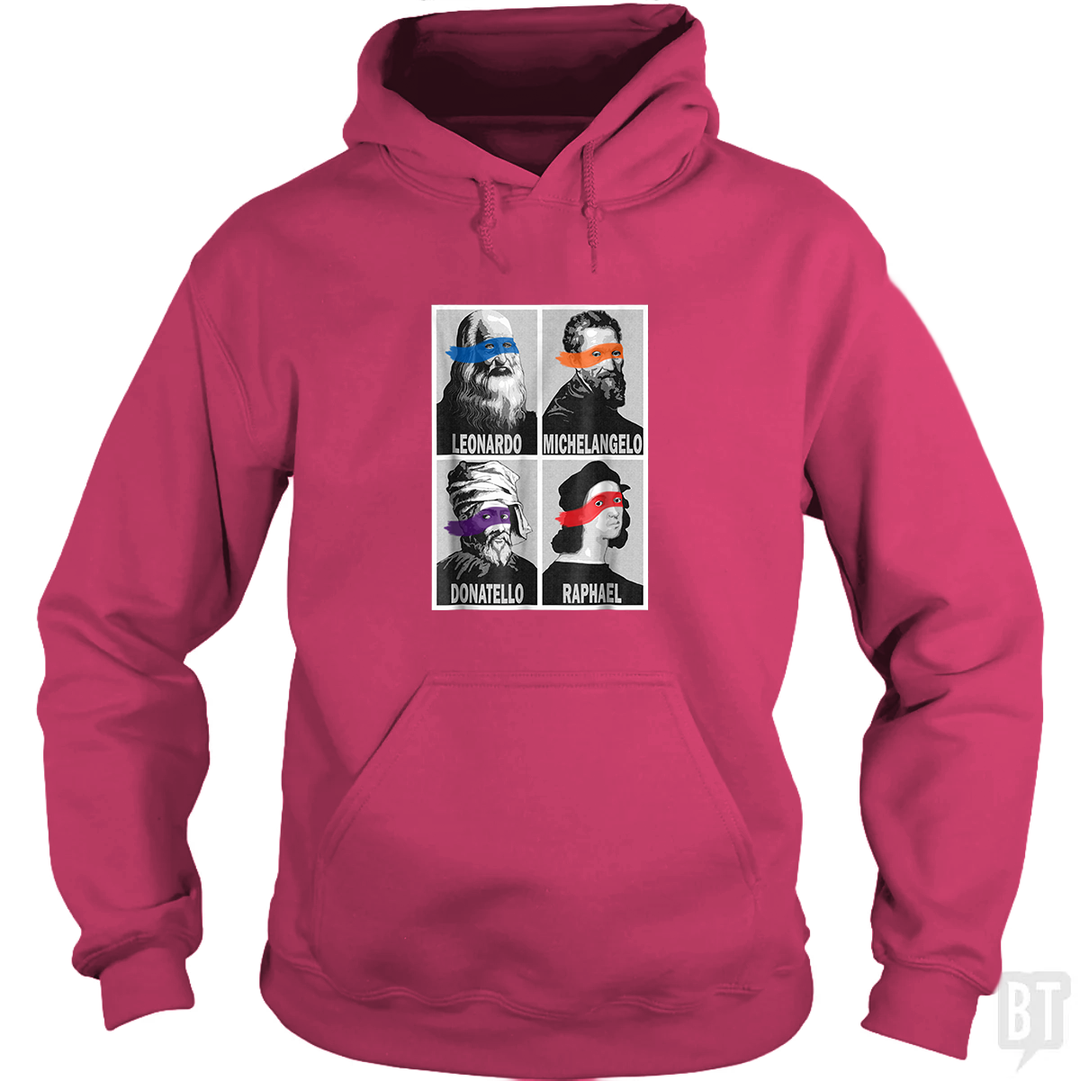 Renaissance Ninja Artists Hoodie