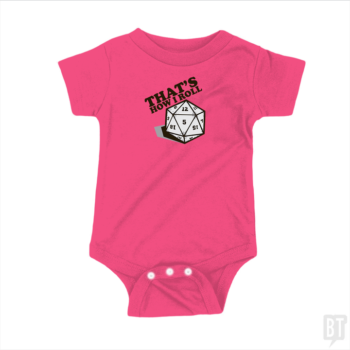 That's How I Roll Baby One-Piece