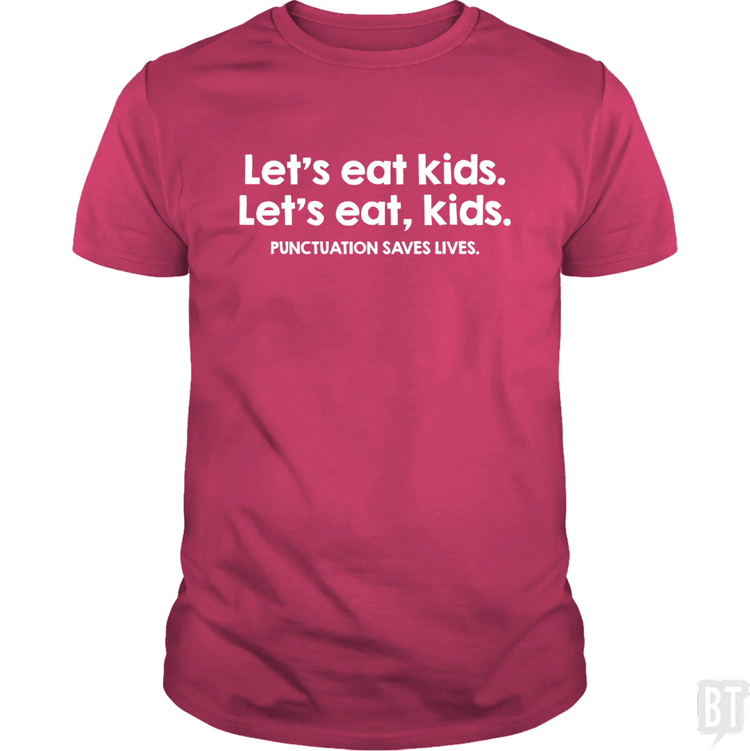 Punctuation Saves Lives