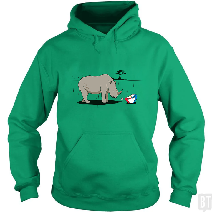 Sad Rhino Hoodie