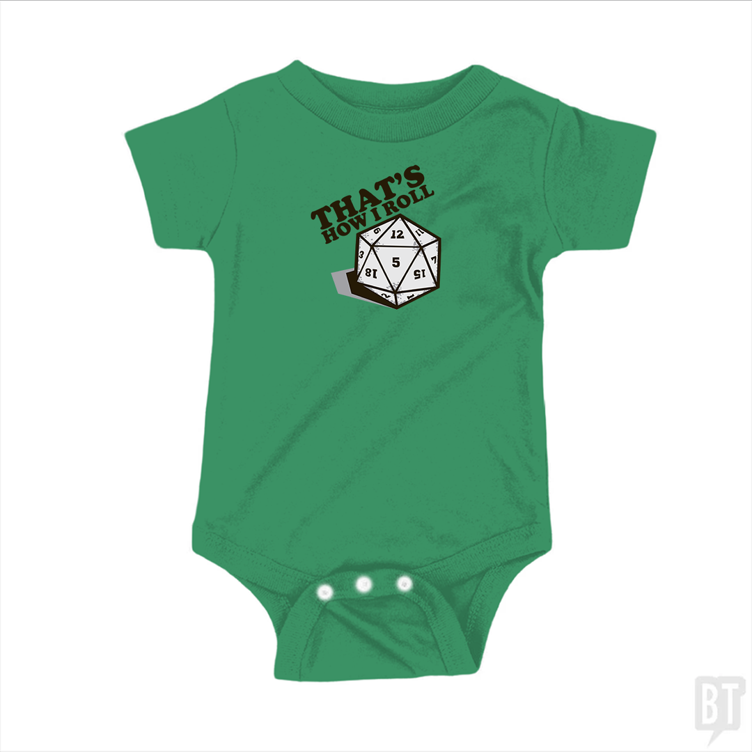 That's How I Roll Baby One-Piece