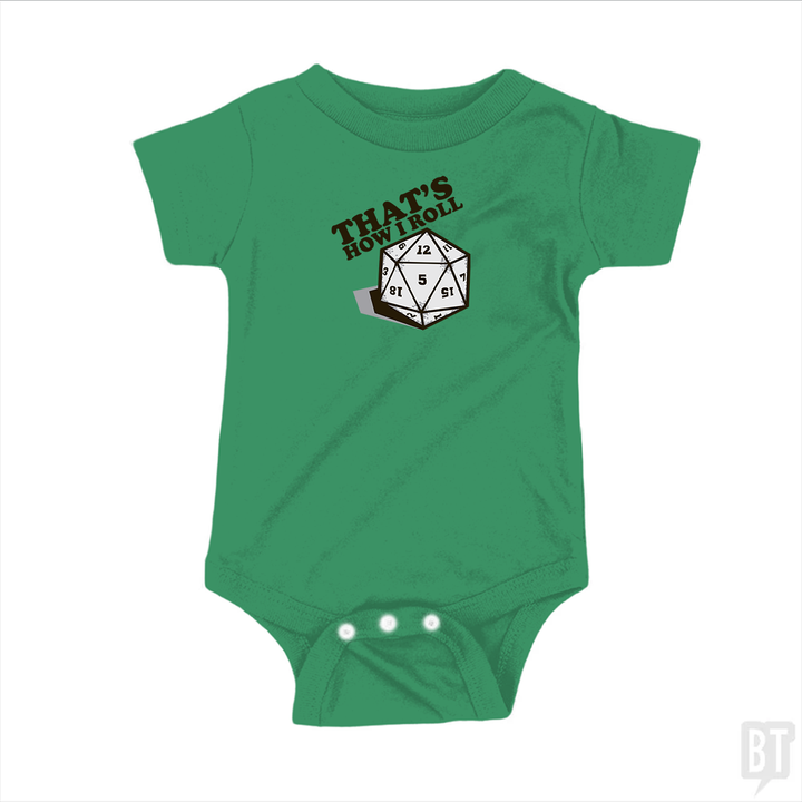 That's How I Roll Baby One-Piece