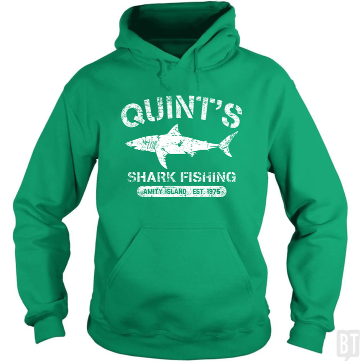 Quint's Shark Fishing Hoodie