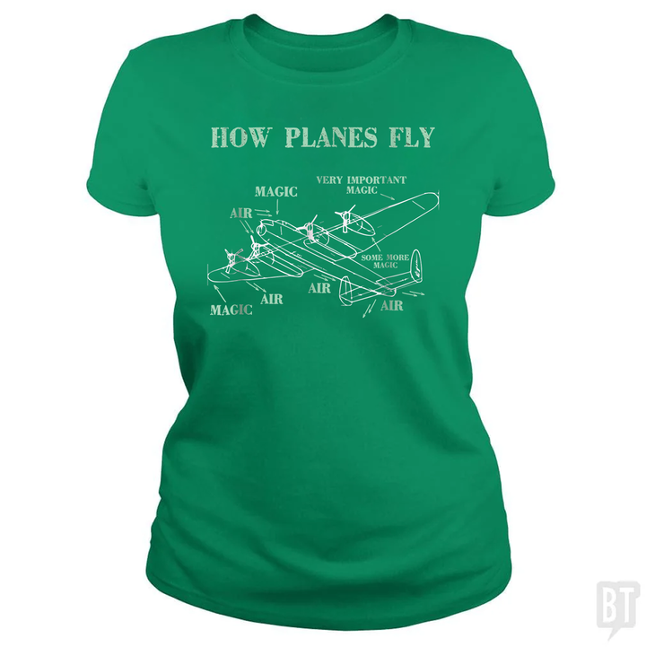 How Planes Fly Funny Aerospace Engineer Pilot
