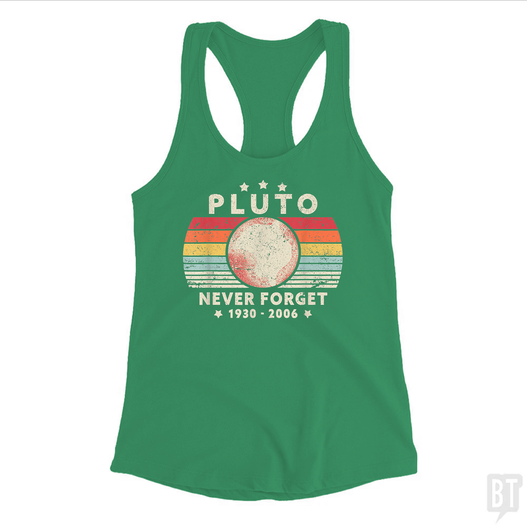 Never Forget Pluto Tank Top