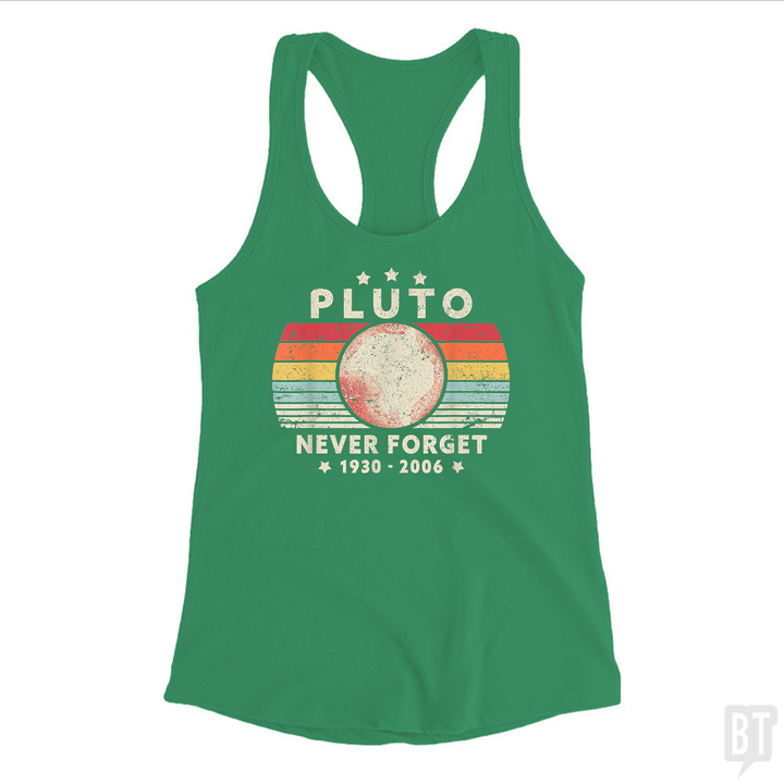 Never Forget Pluto Tank Top