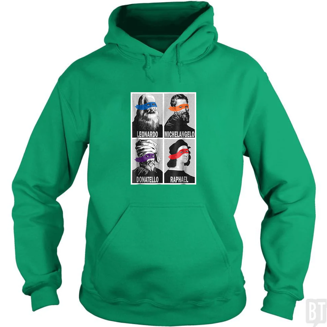 Renaissance Ninja Artists Hoodie