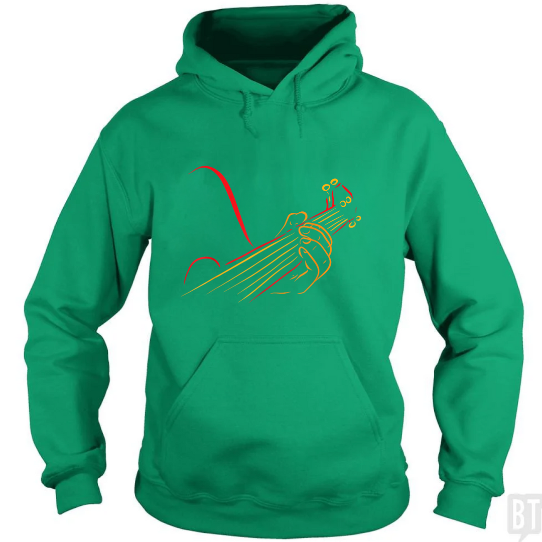 Playing Guitar Music Life Hoodie