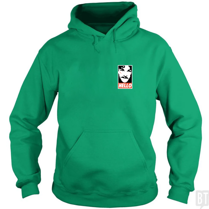 Hello Left Chest Hoodie