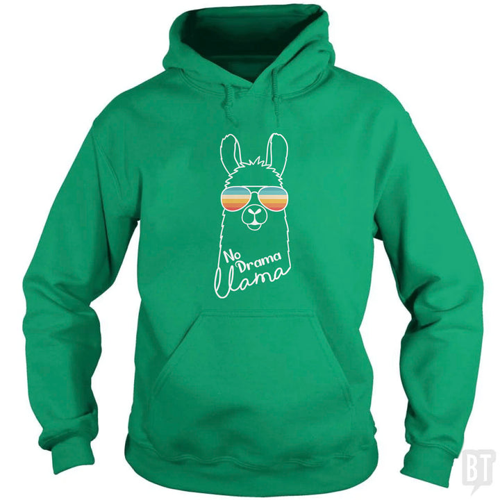 No Drama Llama Hoodie