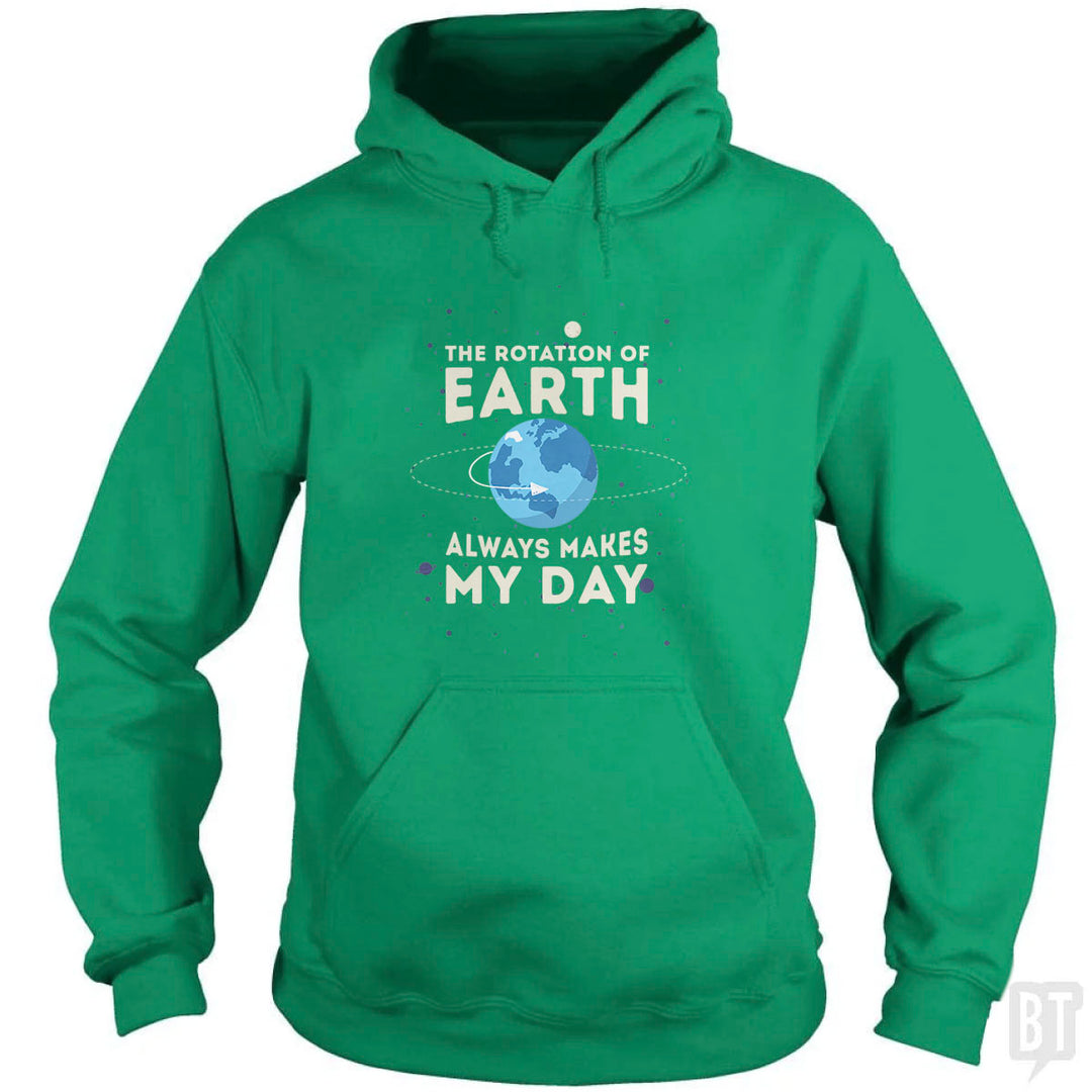 Earth Rotation Hoodie