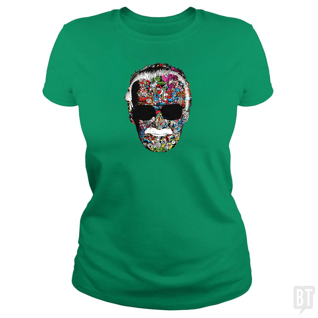 Stan Lee Man of Many Faces Shirt