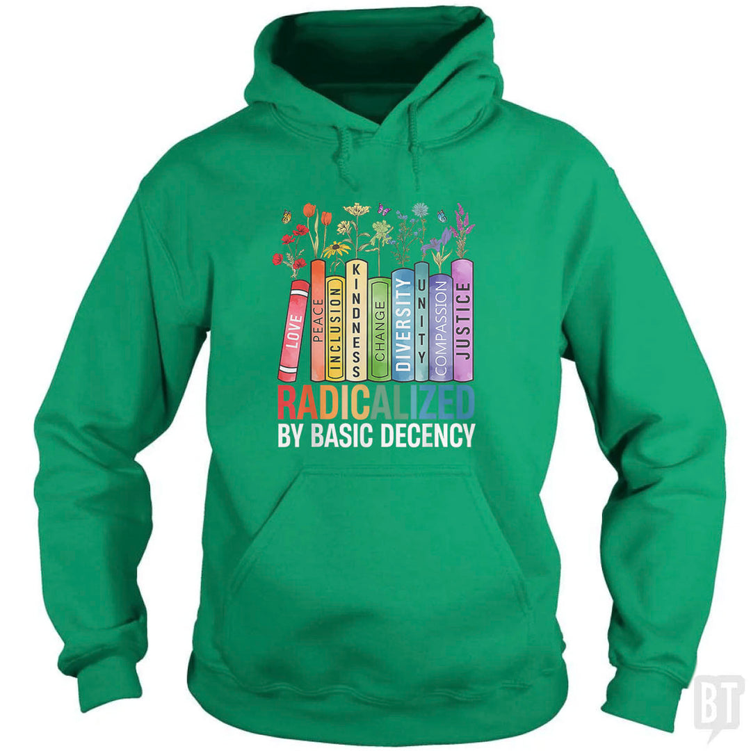Book Flower Hoodie