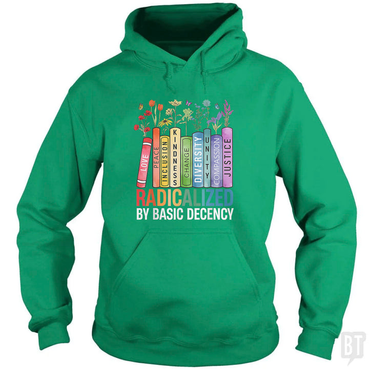Book Flower Hoodie
