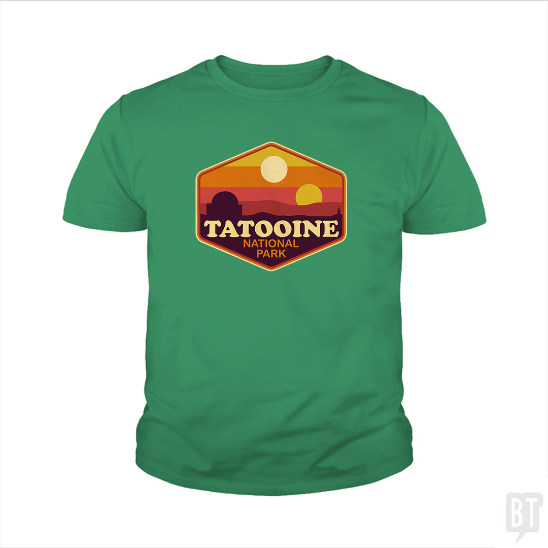 Tatooine National Park Kids Shirt