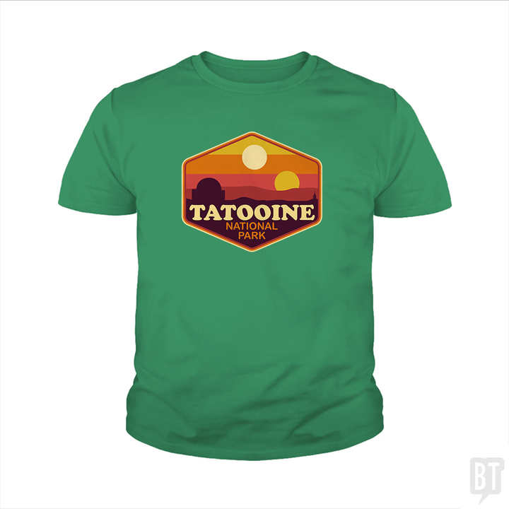 Tatooine National Park Kids Shirt