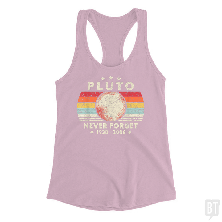 Never Forget Pluto Tank Top