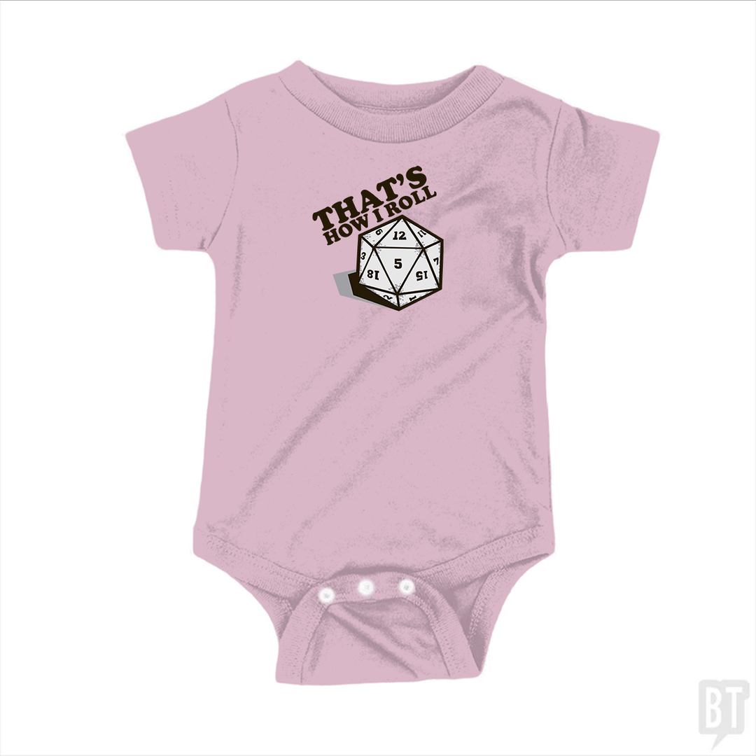 That's How I Roll Baby One-Piece