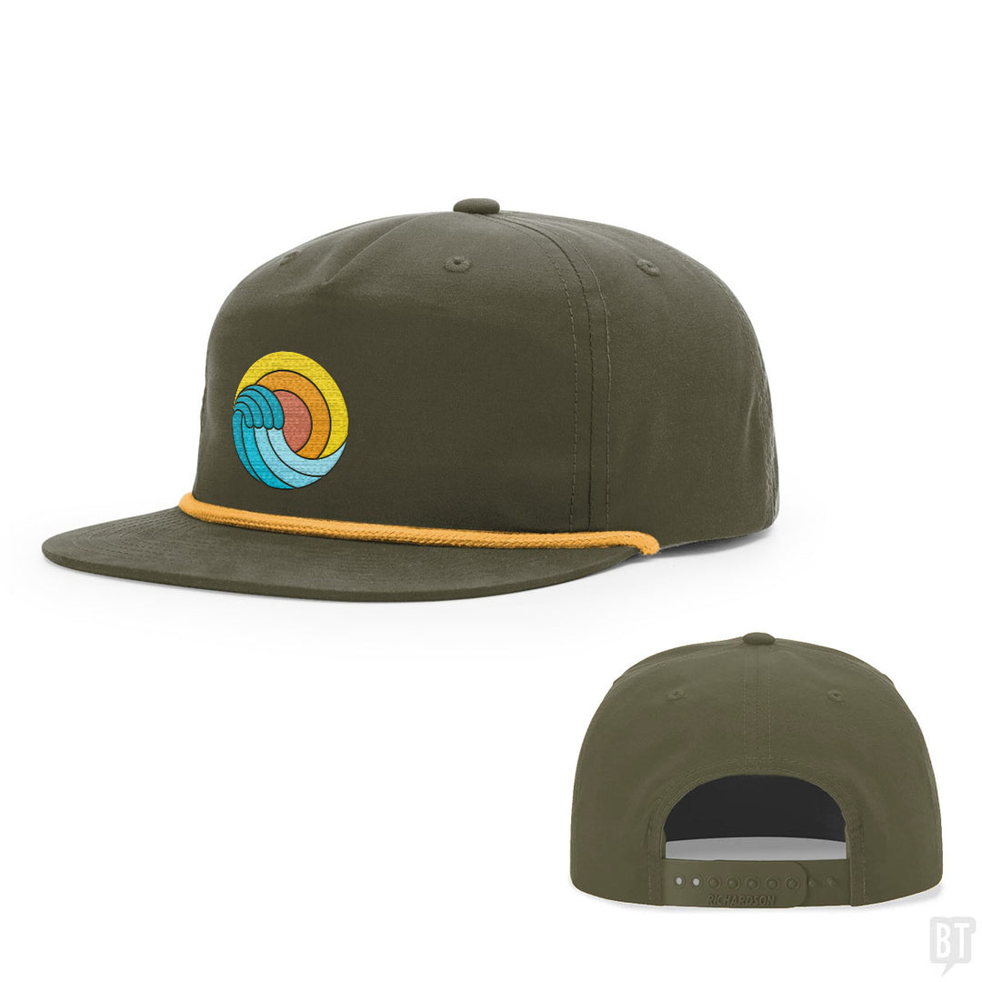 Retro Beach Wave Hats