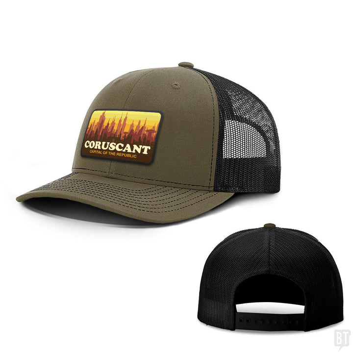 Coruscant Capital Of The Republic Patch Hats