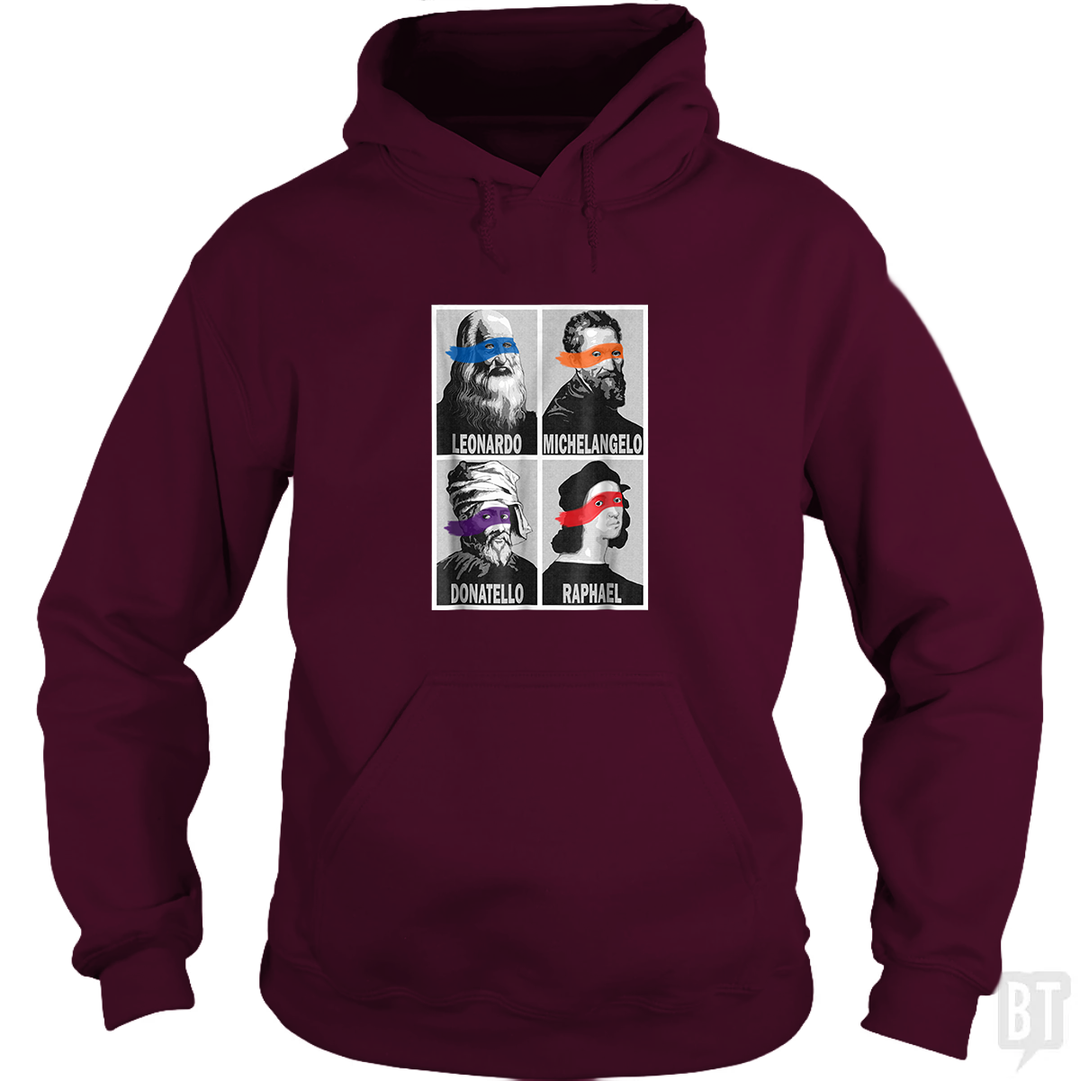 Renaissance Ninja Artists Hoodie