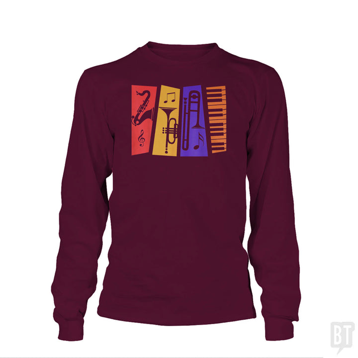 Jazz Music Long Sleeve
