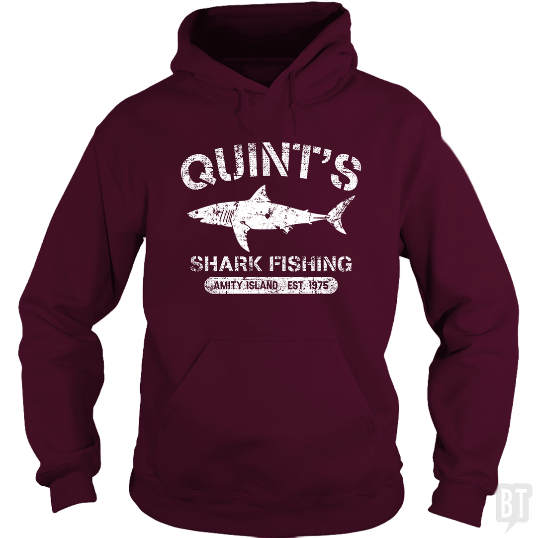 Quint's Shark Fishing Hoodie